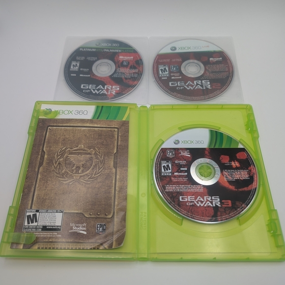 Gears of War 1 2 3 Triology - Xbox 360 - Picture 2 of 2